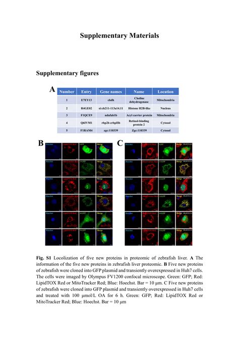 Isolation and proteomic study of fish liver lipid droplets.